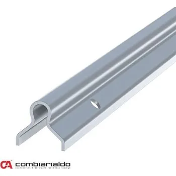 Vodiaci profil U ø 20mm Combi Arialdo pre posuvné brány, do betónu, dĺžka 3m, cena za kus