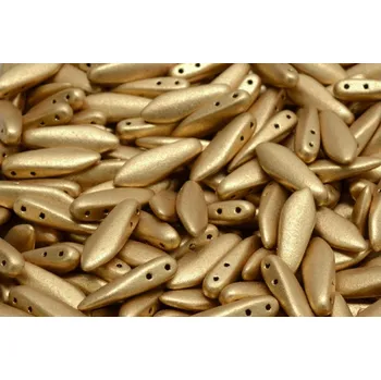 Dětské navlékací korálky Dvoudírkové jazýčky 5x16mm - č.26