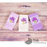 Lavender dárkový set - vaflové utěrky 3ks