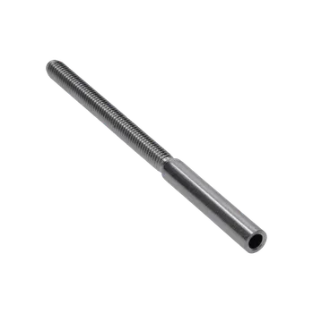 Zábradlí Úchyt (lepiaci) pro nerezové lanko ø 4 mm, broušená AISI 316