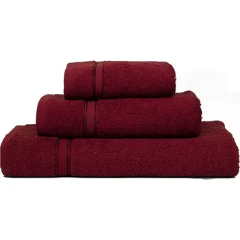 Talíř Ručníky MA BELLE, vínová, Framsohn Výška cm: 140, Šířka cm: 67