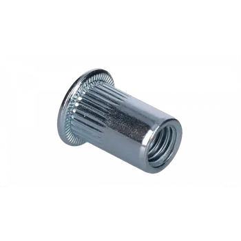 Nýt Nitovacia matica M3/0.3-1.5/ plochá hlava, rýhovaný driek, VZ L = 9mm