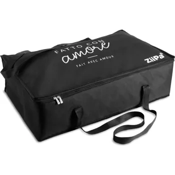 Příprava pizzy ZiiPa Černý přepravní obal na Pizza pec Piana Ziipa
