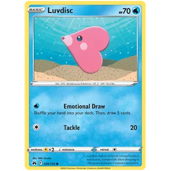 Sběratelská karetní hra Pokémon TCG Luvdisc 035/159