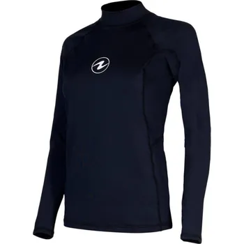 Rashguard Dámské tričko Aqualung RASHGUARD SLIM FIT, černá Velikost: XL CL2750101XL