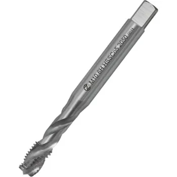 Závitořezný nástroj Závitník strojní M9 x 1,25 HSS+Co5 (ISO2)