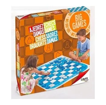 Desková hra Hry ŠACHY/DÁMA Maxi - CAYRO