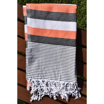 Peshtemal osuška Honeycomb Oranžová