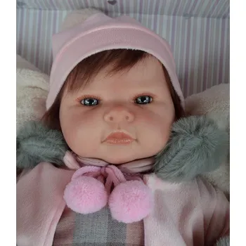 Panenka Rebornované miminko holčička Amanda od firmy Berjuan ze Španělska (Sweet Reborn)