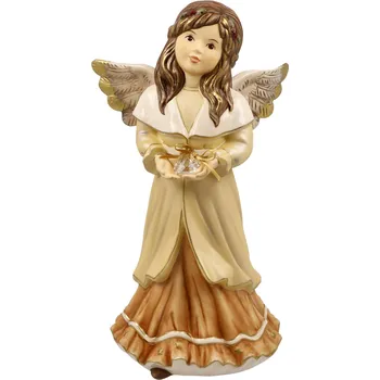 Vánoční dekorace Goebel Anděl srdečné zimní pozdravy 25 cm