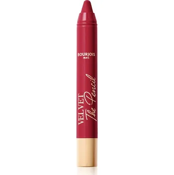 Přípravek na rty Bourjois Velvet the Pencil rtěnka v tužce s matným efektem odstín 08 Rouge Di'vin 1,8 g