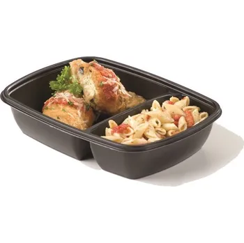 Jednorázové nádobí Sabert Menu miska 2D PP hranatá 1300ml 280/200/40mm 50ks