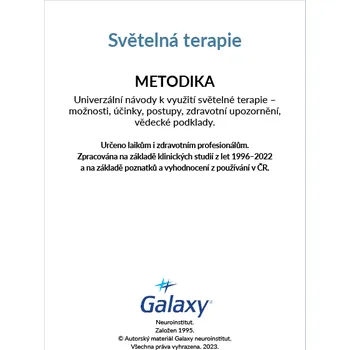 Zdraví Galaxy Metodika pro světelnou terapii
