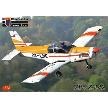 Plastikový model 1/72 Zlin Z-142 (4x camo)