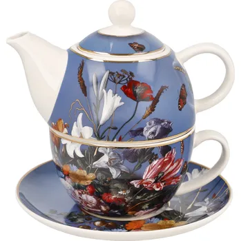 Konvice na čaj Goebel De Heem Letní květiny čaj pro jednoho