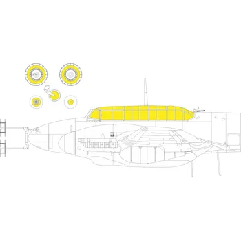 Plastikový model Mask 1/48 Bf 110G-4 Weekend (EDU)