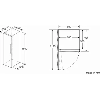 Lednice Bosch KSV36VLDP