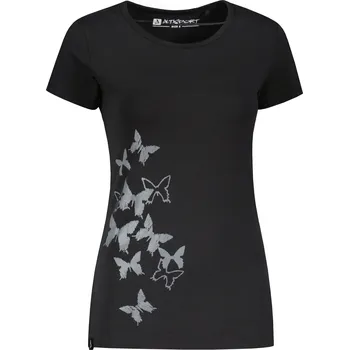Dámské tričko Dámské triko ALTISPORT CARRYOVER ALW134/PUSTA ČERNÁ S