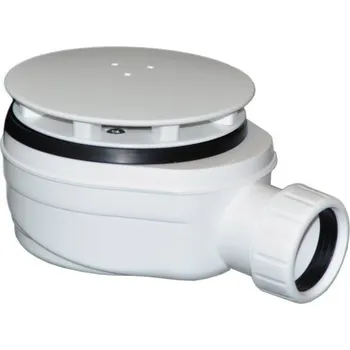 Sifon Vaničkový sifon nízký Polysan průměr otvoru 90 mm, DN40, krytka bílá 1716W