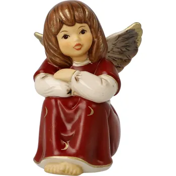 Vánoční dekorace Goebel Snící vínový anděl Magical Winter Forest