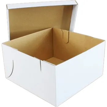 Jednorázové nádobí Think`n pack Dortová krabice kartonová 260/260/140mm 50ks