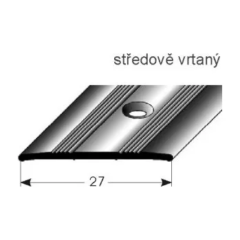 přechodová lišta Auer MP Přechodový profil 27 x 1,7 mm, šroubovací Barva dekoru: světlý bronz AUER, Délka lišty: 270 cm