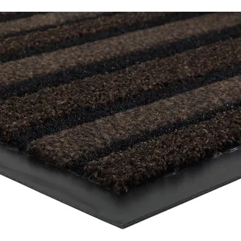 Rohožka Hnědá vnitřní čistící vstupní rohož FLOMA Passage (Cfl-S1) - délka 135 cm, šířka 200 cm a výška 0,9 cm