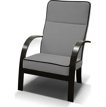 Sedací souprava Eka Křeslo LABEL Barva látky: Šedá (Soro 93)