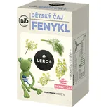 Leros BIO dětský čaj fenykl 20x 1,5 g