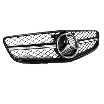 Karosérie Tuning Tec Přední maska Mercedes-Benz W204 2007-2014 černá chromová