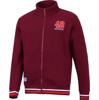 Pánská mikina HONDA mikina TOKYO Cardigan 23 Zip red - 2XL
