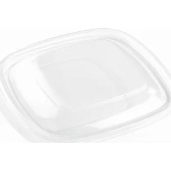 Jednorázové nádobí Sabert Víčko na misku PP hranaté Ø160mm 50ks