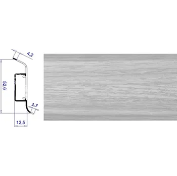 soklová lišta Fatra PVC soklová lišta THX L0009 (250 cm)