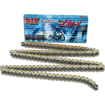 Řetězová sada pro motocykl Zvm-x série x-kroužkový řetěz d.i.d chain 530zvm-x 118 l 202955 103076118