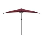 vidaXL Slunečník na balkon s hliníkovou…