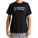 Adventer & Fishing Tričko s krátkým rukávem - Black Velikost: XXL