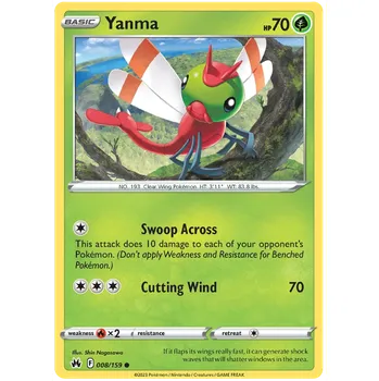 Karetní hra Pokémon TCG Yanma 008/159