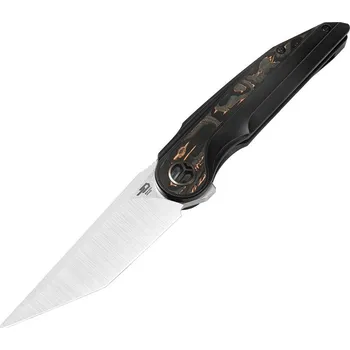 kapesní nůž Zavírací nůž Bestech Knives Blind Fury Satin Finish Black Copper Titanium