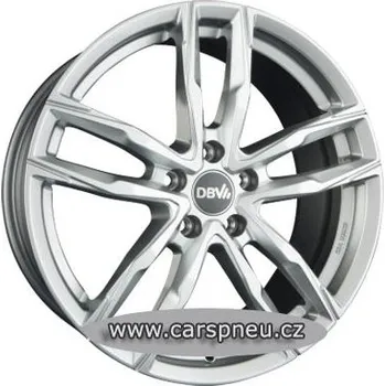 Alu kolo DBV Vienna II hyper silber - 8,0x18, 5x120, ET35 (8x18) (DH8KR35HSX)