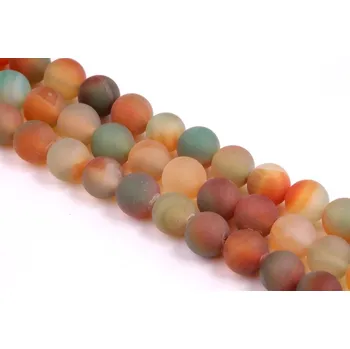 Korálek Minerál Achát č.266 (8mm)