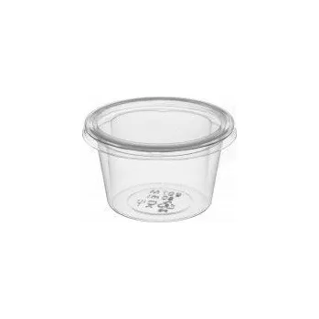 Jednorázové nádobí Sirap Inline Víčko na misku OPS kulaté Ø70mm 168ks