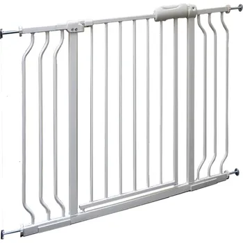 ohrádka pro psa Duvo+ Bezpečnostní kovová zábrana do dveří 74-110 x 79 cm