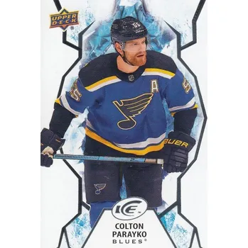 Sběratelská karetní hra řadová karta COLTON PARAYKO 21-22 UD Ice číslo 95