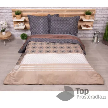 Povlečení Francouzské bavlněné povlečení 220x200+2x70x90 Keno