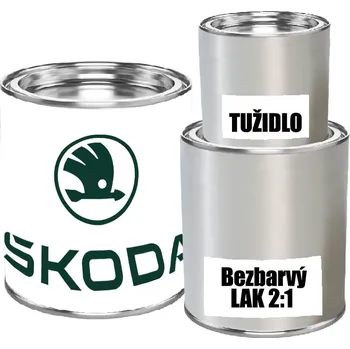 Autolak ŠKODA Barva pod lak 1K ŠKODA SADA barva, 2K lak + tužidlo - 1dl