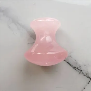 Masáž Masážní krystalový váleček - růžový křemen - Růžová