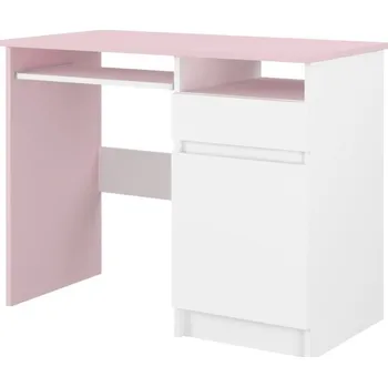 Dětský stůl MAXMAX Dětský psací stůl N35 - BEZ MOTIVU - růžový 96 x 76 x 50 cm