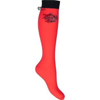 Vybavení pro jezdce Podkolenky HKM -SAVONA- - Taupe - 39-42