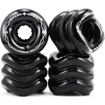Skateboard Kolečka pro skateboard SHARK WHEEL California Roll | 60x52mm | sada 4ks | BLACK