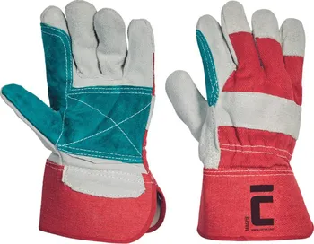 Pracovní rukavice CERVA Magpie rukavice kombinované červené 11